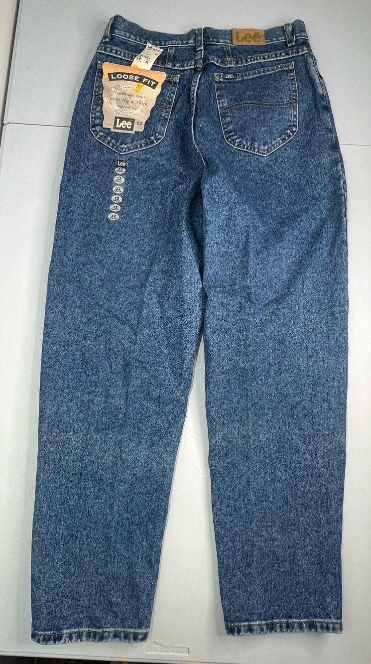 Vintage NWT Lee Loose Fit Tapered Leg Women’s Size 12 Medium